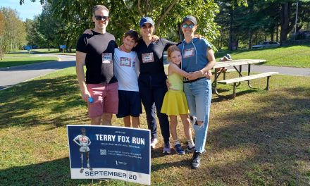 Terry Fox Run held at Voyageur Park