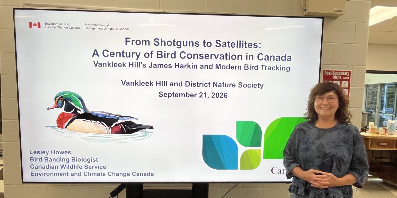 Lesley Howes takes Nature Society through 100 years of bird conservation in Canada