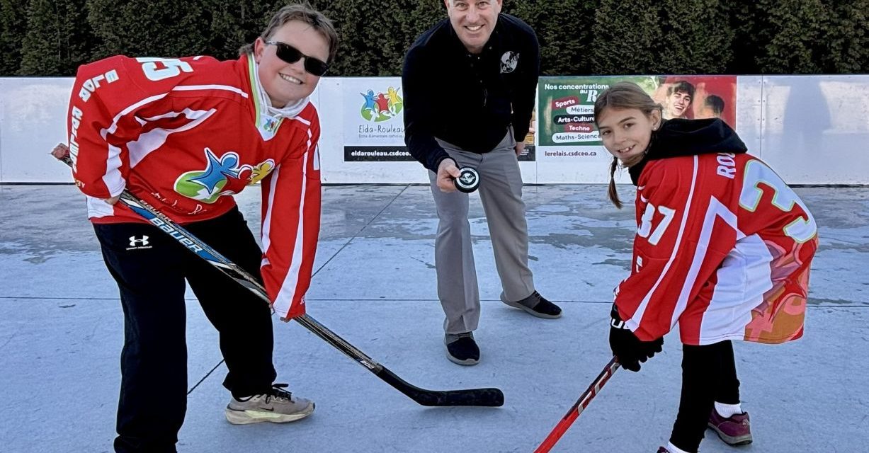New rink at Elda-Rouleau in Alexandria