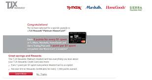 tj maxx merchandise credit balance