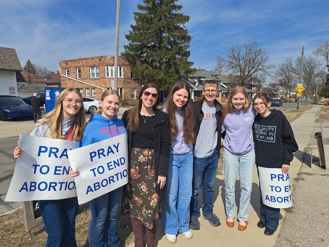 Pray to end abortion