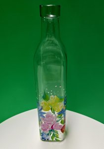 Hand painted Bottles