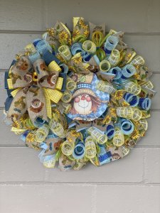 Scarecrow wreath