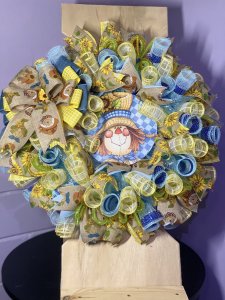 Scarecrow wreath