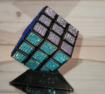 Swarovski Crystallized Rhinestone Game Cube