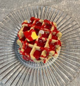 Waffle Candles, 6-9oz