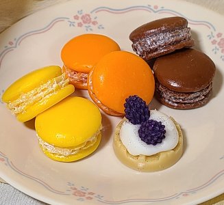 Macaron Wax Melts, 6pk