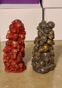 Skull Stack Candle, 6oz