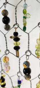 Bee Beaded Suncatcher