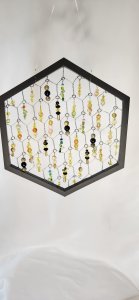 Bee Beaded Suncatcher
