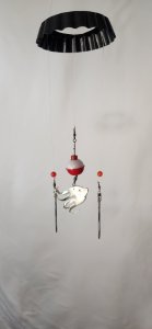 Fish and Bobber Wind Chime