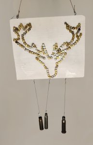 Deer Head Bullet Wind Chime