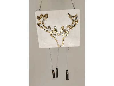 Deer Head Bullet Wind Chime