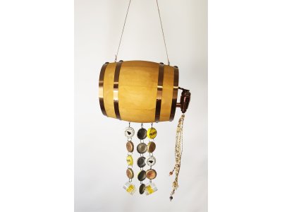 Beer Top with Keg Wind Chime