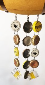 Beer Top with Keg Wind Chime