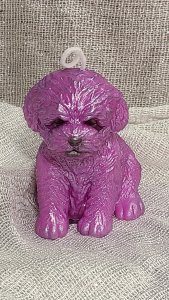 Fluffy Dog Candle, 2.5oz
