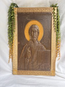 Jesus With Golden Halo