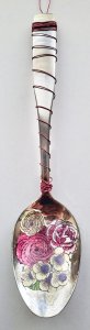 Floral Spoon Ornament