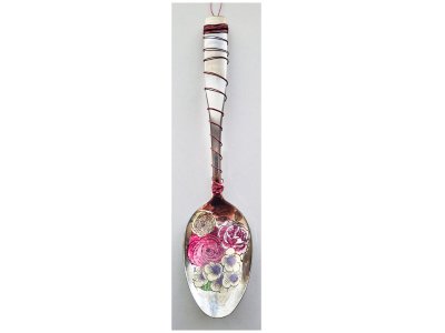 Floral Spoon Ornament
