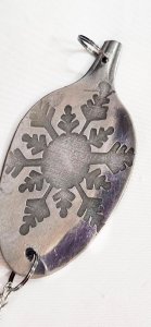 Etched Spoon Snowflake