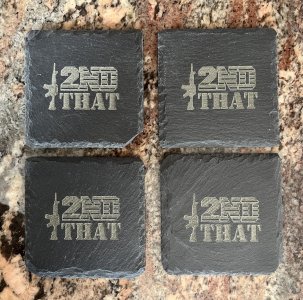 Slate Coaster - 2nd Amendment
