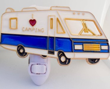 Nightlights for those who love their RV.  Choose Class A, Travel Trailer or Fifth Wheel