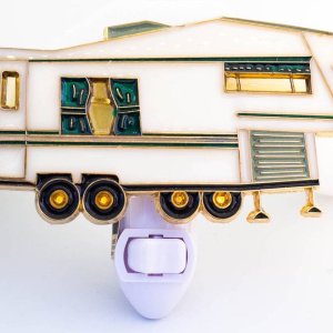 Nightlights for those who love their RV.  Choose Class A, Travel Trailer or Fifth Wheel