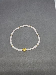 Rose Quartz Ankle Bracelet
