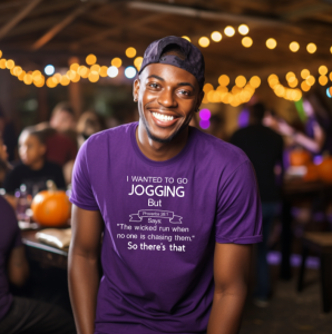 Proverbs 28:1 T-Shirt