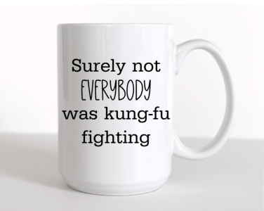 Kung-Fu Fighting Mug