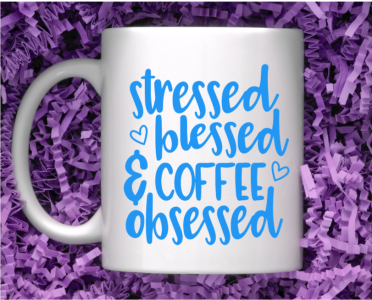 Stressed Blessed Mug