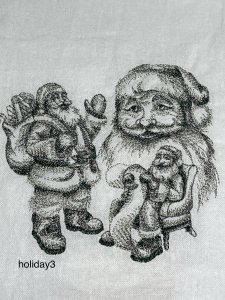 Kitchen towel, embroidered