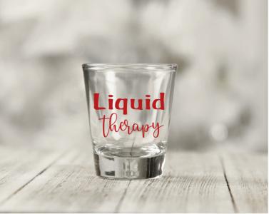Liquid Therapy Shot Glass