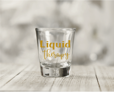 Liquid Therapy Shot Glass