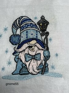 kitchen towels, embroidered