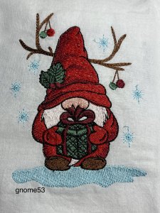 kitchen towels, embroidered