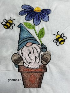 kitchen towels, embroidered