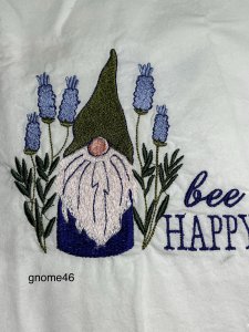 kitchen towels, embroidered