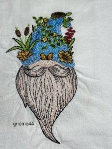 kitchen towels, embroidered