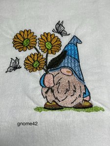 kitchen towels, embroidered