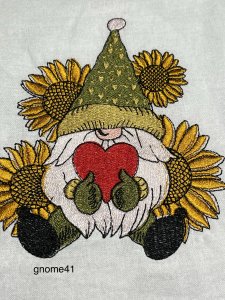 kitchen towels, embroidered