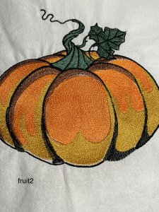 kitchen towels, embroidered