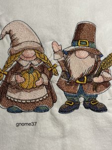 kitchen towels, embroidered