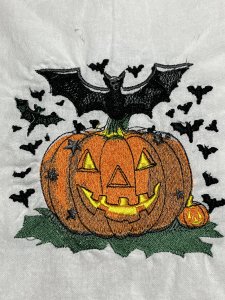 kitchen towels, embroidered