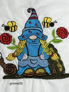 kitchen towels, embroidered
