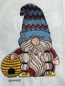 kitchen towels, embroidered