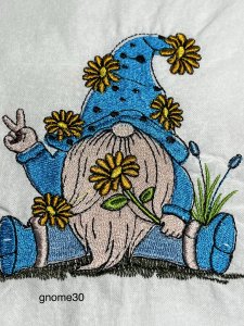 kitchen towels, embroidered