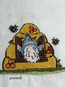 kitchen towels, embroidered