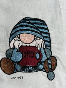 kitchen towels, embroidered