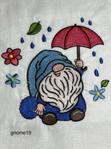 kitchen towels, embroidered